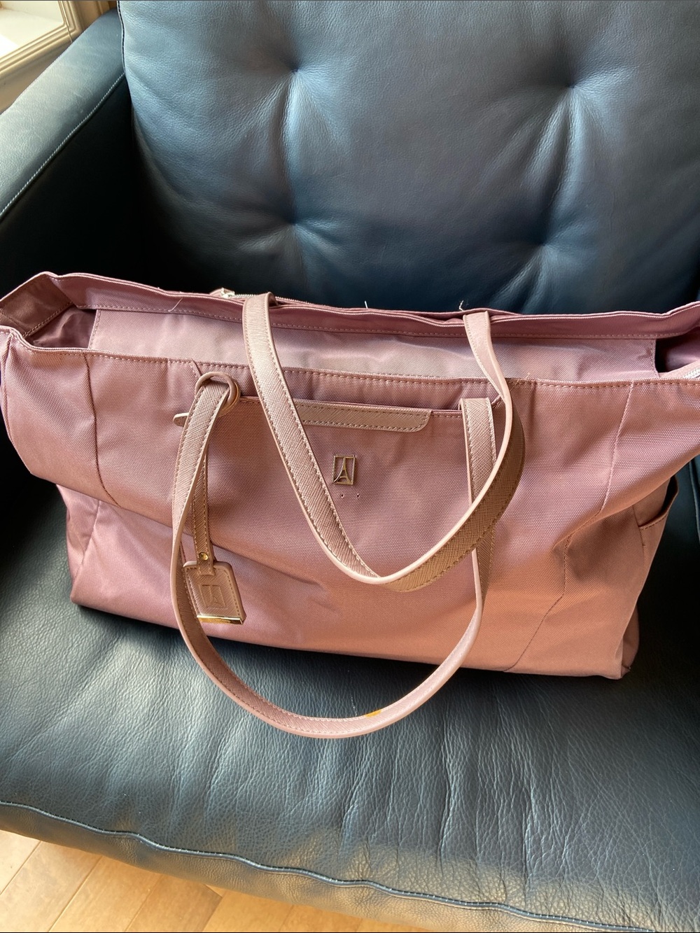 Travelpro Women's Rose Pink Tote Bag with Dual Shoulder Straps